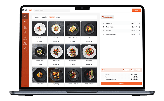 Built for restaurants, cafés, and chains